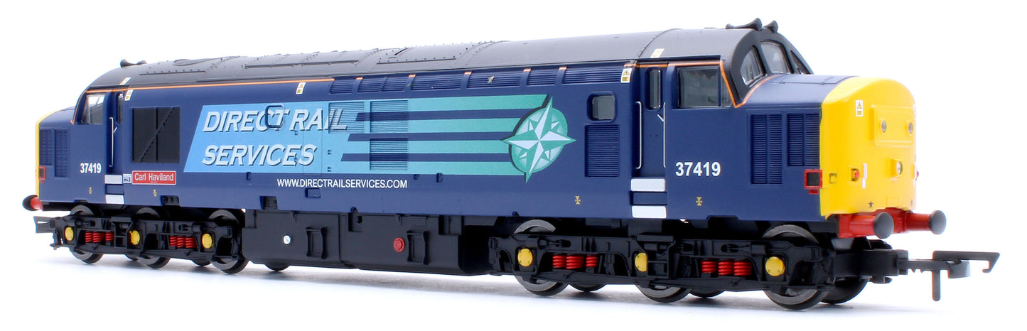 RailRoad Class 37 DRS 'Carl Haviland' 37419 Diesel Locomotive