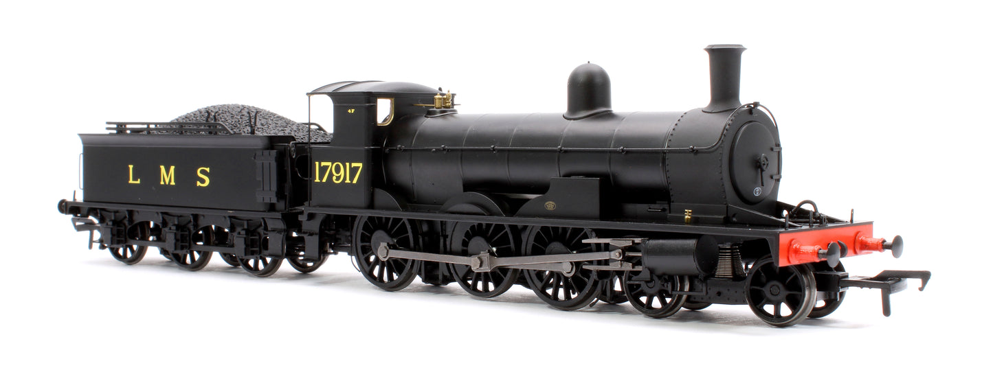 Highland Railways Jones Goods 4-6-0 Steam Locomotive No.17917, LMS unlined black (late)