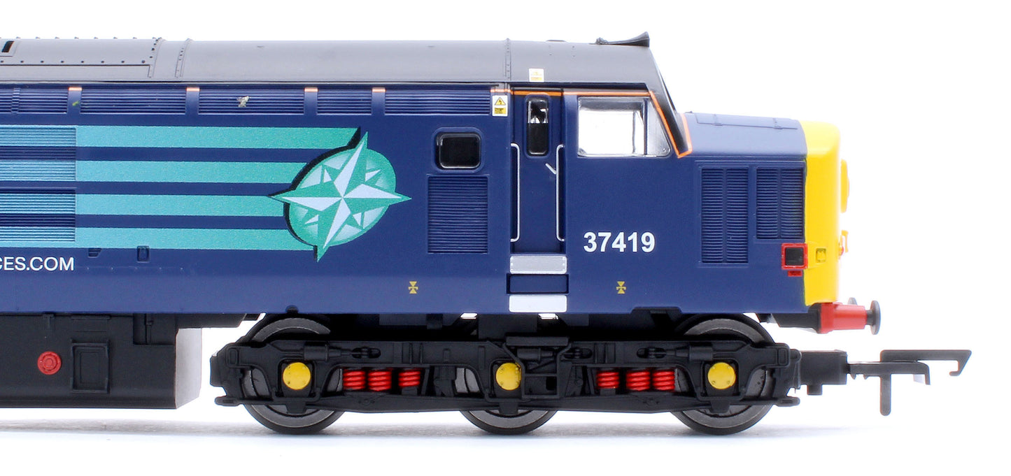 RailRoad Class 37 DRS 'Carl Haviland' 37419 Diesel Locomotive - DCC Sound