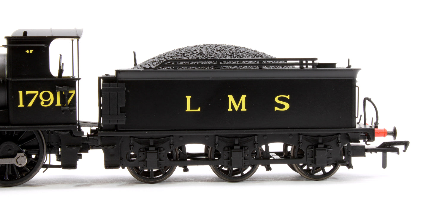 Highland Railways Jones Goods 4-6-0 Steam Locomotive No.17917, LMS unlined black (late)