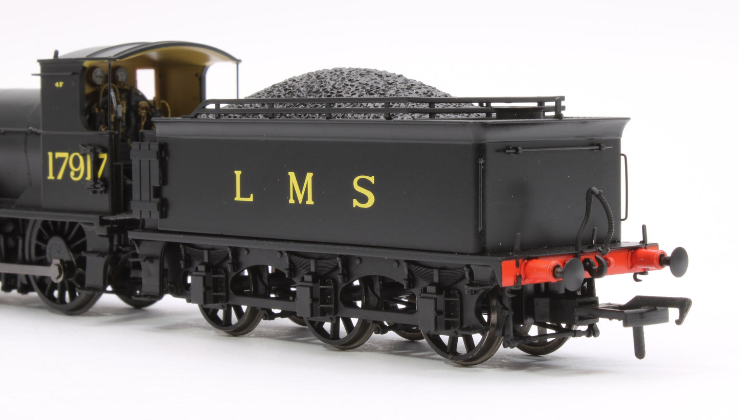 Highland Railways Jones Goods 4-6-0 Steam Locomotive No.17917, LMS unlined black (late)