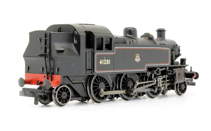 Pre-Owned Ivatt Tank 41281 Push Pull BR Lined Black Early Emblem Steam Locomotive