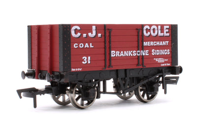 CJC Pre-Owned 10T No.31 8 Plank Open Wagon 'C.J.Cole Coal Merchant'