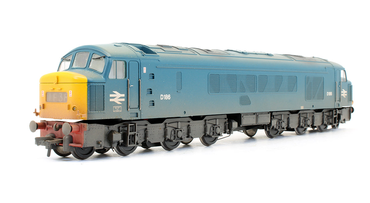 Pre-Owned 32-703 Class 46 'D186' BR Blue Diesel Locomotive - Weathered