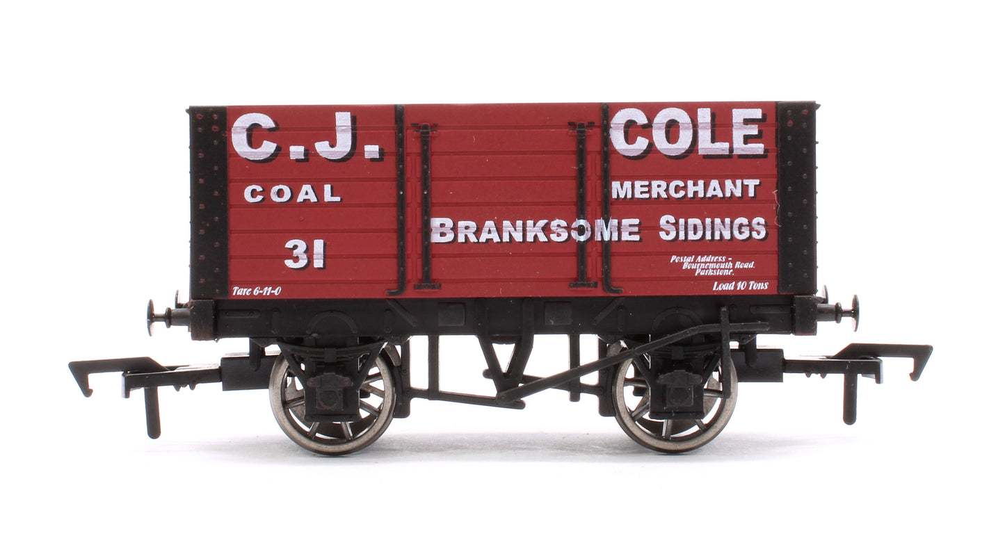 CJC Pre-Owned 10T No.31 8 Plank Open Wagon 'C.J.Cole Coal Merchant'