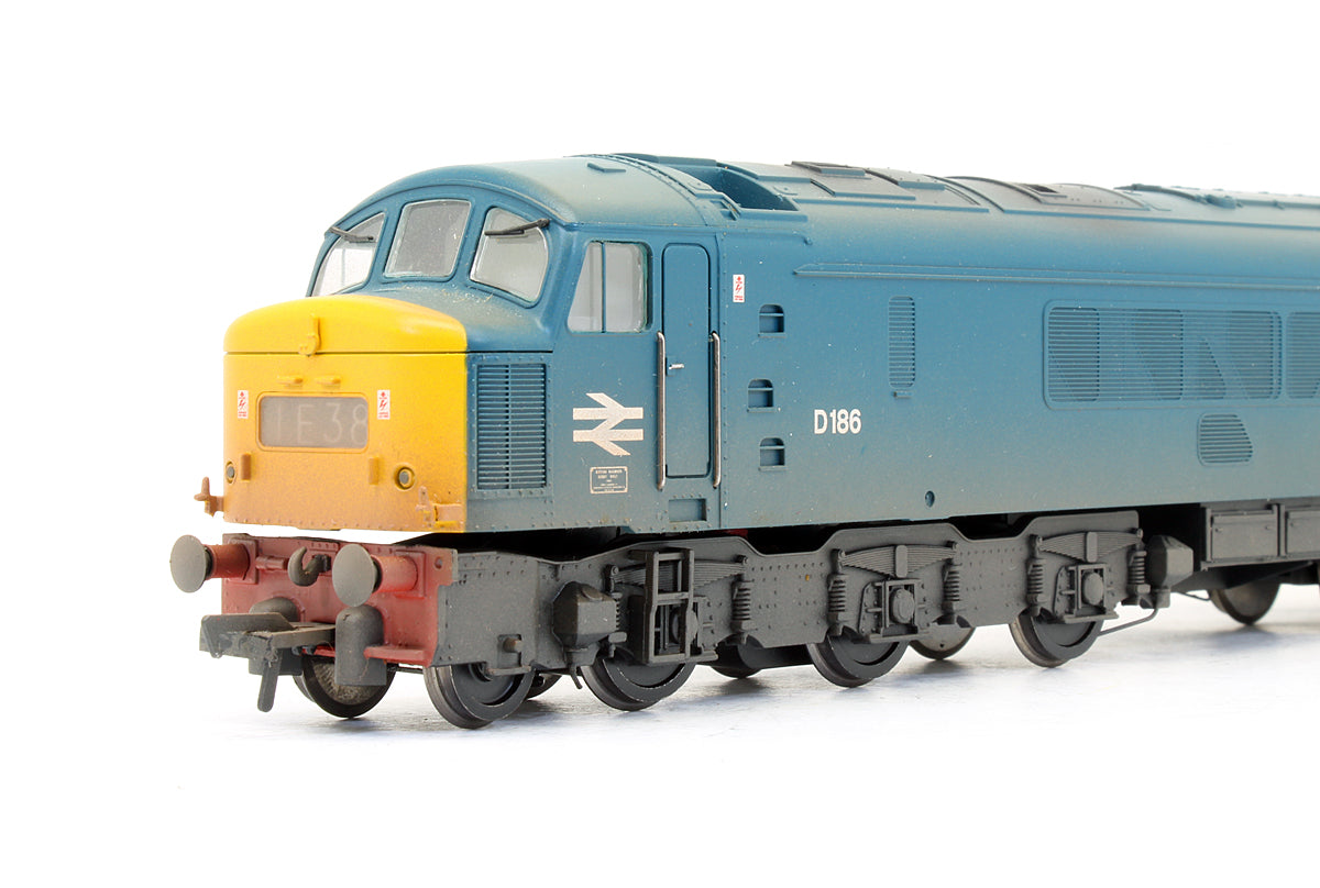 Pre-Owned 32-703 Class 46 'D186' BR Blue Diesel Locomotive - Weathered