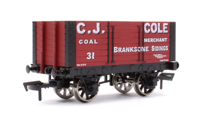 CJC Pre-Owned 10T No.31 8 Plank Open Wagon 'C.J.Cole Coal Merchant'