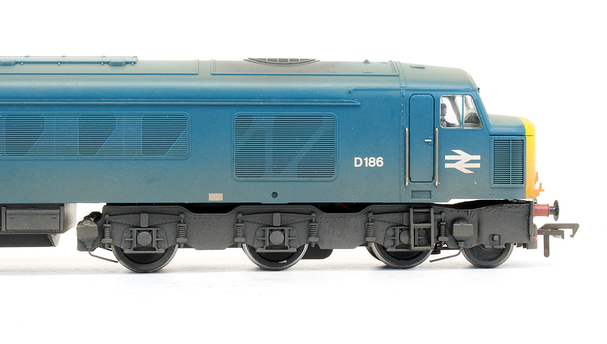 Pre-Owned 32-703 Class 46 'D186' BR Blue Diesel Locomotive - Weathered