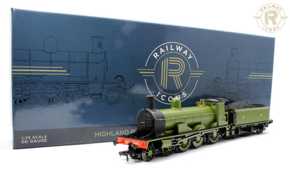 Highland Railways Jones Goods 4-6-0 Steam Locomotive No.109, HR Drummond Green II (DCC Sound)