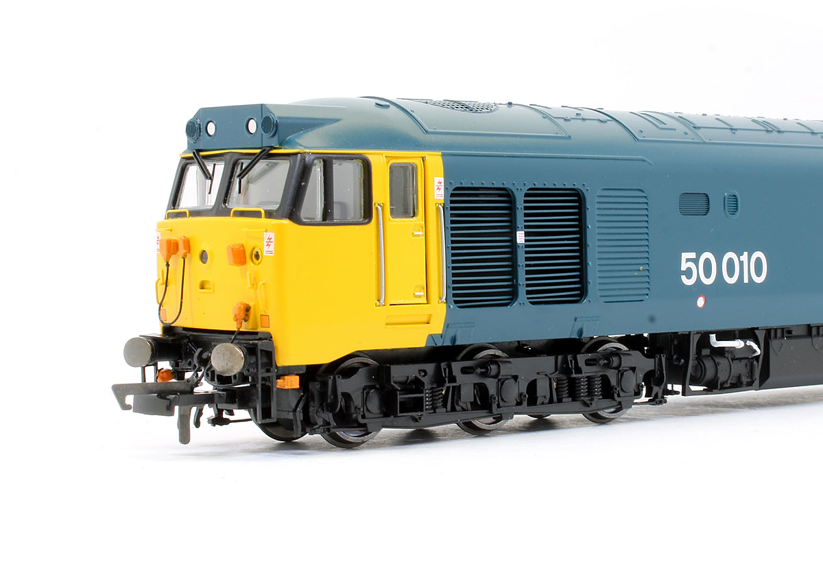 Pre-Owned R3672 BR Large Logo Blue Class 50010 'Monarch' Diesel Locomotive (Limited Edition)