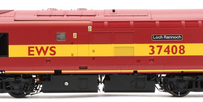 ACC3151 Class 37 Loch Rannoch EWS Maroon & Gold 37408 Diesel Locomotive