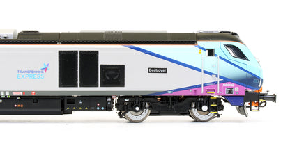 Pre-Owned Class 68 032 'Destroyer' Transpennine Express TPE Livery Diesel Locomotive - DCC Sound