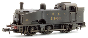 Custom Weathered Class J50 LNER Black (Unlined) 0-6-0 Tank Locomotive No.8962