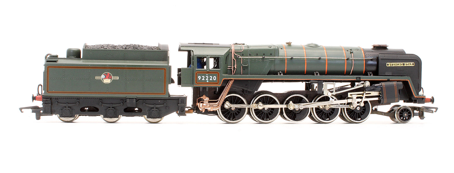 Hornby R373 BR Green 2-10-0 Class 9F 'Evening Star' 92220 Steam Locomotive