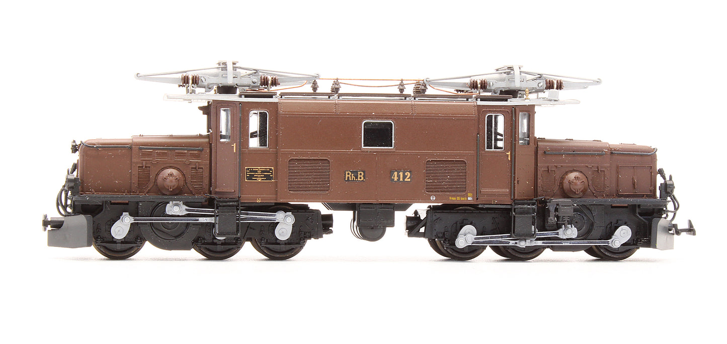 Pre-Owned 1255 132 RhB Ge 6/6 412 Crocodile Electric Locomotive