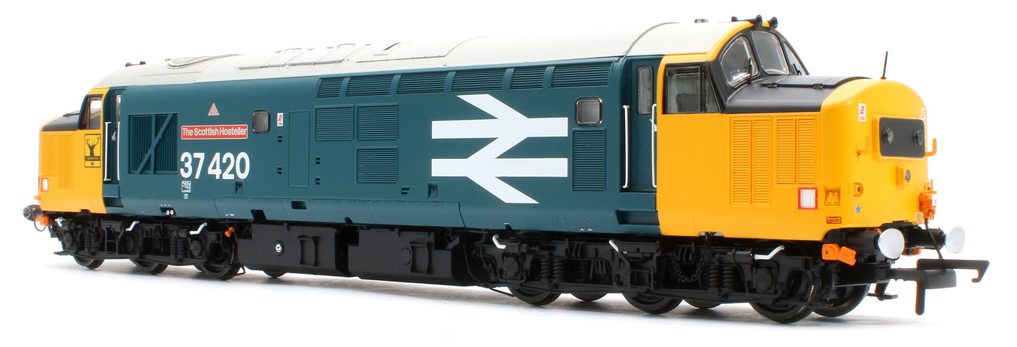 ACC3153 Class 37 The Scottish Hosteller Large Logo (with Highland ‘Stag’) 37420 Diesel Locomotive