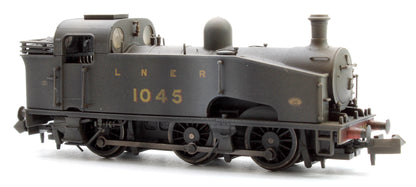 Custom Weathered Class J50 LNER Black (Unlined) 0-6-0 Tank Locomotive No.1045