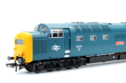 Pre-Owned BR EE Type 5 / Class 55017 Deltic BR Blue 'The Durham Infantry' Diesel Locomotive - DCC Sound
