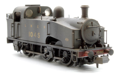 Custom Weathered Class J50 LNER Black (Unlined) 0-6-0 Tank Locomotive No.1045