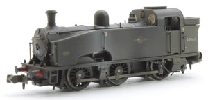 Custom Weathered Class J50 BR Black Late Crest (Unlined) 0-6-0 Steam Locomotive No.68961