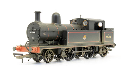 Pre-Owned L&YR 24-2 Tank '50795' BR Black Early Emblem Steam Locomotive - Weathered - DCC Fitted