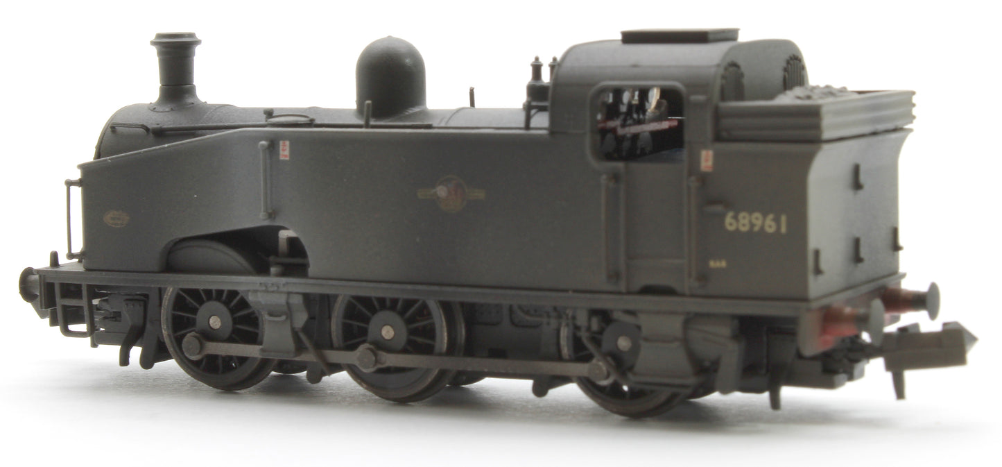 Custom Weathered Class J50 BR Black Late Crest (Unlined) 0-6-0 Steam Locomotive No.68961