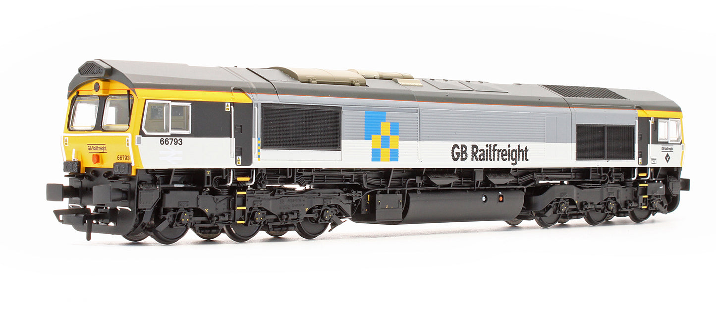 Pre-Owned ACC3019-EXL Class 66793 GBRf Triple Grey Construction Sector Diesel Locomotive