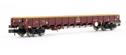 377-652 Pre-Owned MOA Megabox Low Sided Bogie Box Wagon With Buffers EWS