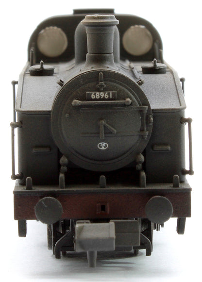 Custom Weathered Class J50 BR Black Late Crest (Unlined) 0-6-0 Steam Locomotive No.68961