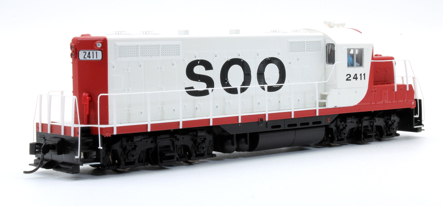 Pre-Owned EMD GP9 PhII Diesel Locomotive SOO Line - Road #2411 - DCC Sound