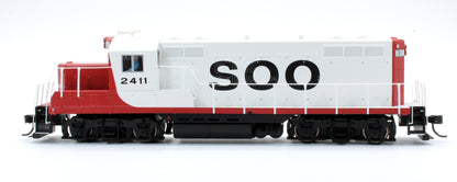 Pre-Owned EMD GP9 PhII Diesel Locomotive SOO Line - Road #2411 - DCC Sound
