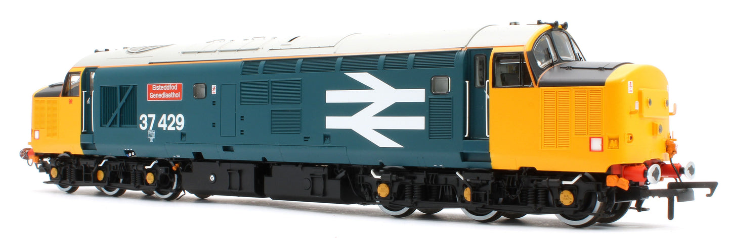 Pre-Owned ACC3164-DCC Class 37 Eisteddfod Genedlaethol Large Logo Blue (with Welsh Dragon) 37429 Diesel Locomotive - DCC Sound