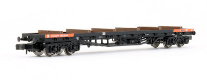 Pre-Owned 377-600 BDA Bogie Bolster Wagon Loadhaul With Girder Load