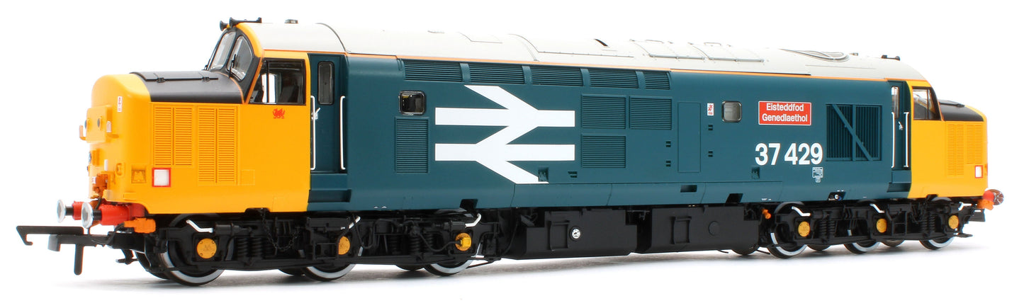 Pre-Owned ACC3164-DCC Class 37 Eisteddfod Genedlaethol Large Logo Blue (with Welsh Dragon) 37429 Diesel Locomotive - DCC Sound