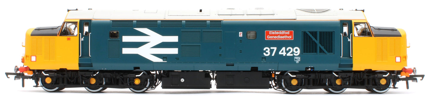 Pre-Owned ACC3164-DCC Class 37 Eisteddfod Genedlaethol Large Logo Blue (with Welsh Dragon) 37429 Diesel Locomotive - DCC Sound