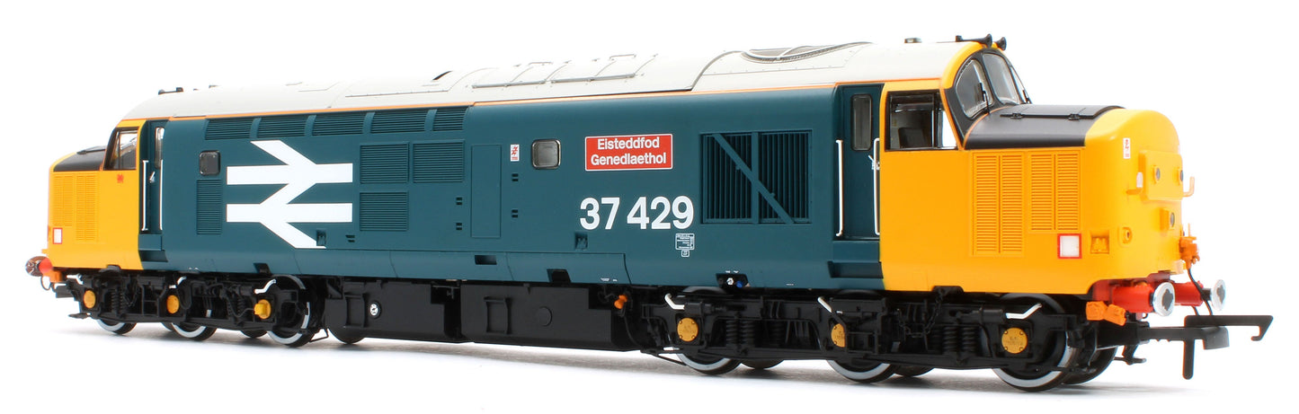 Pre-Owned ACC3164-DCC Class 37 Eisteddfod Genedlaethol Large Logo Blue (with Welsh Dragon) 37429 Diesel Locomotive - DCC Sound