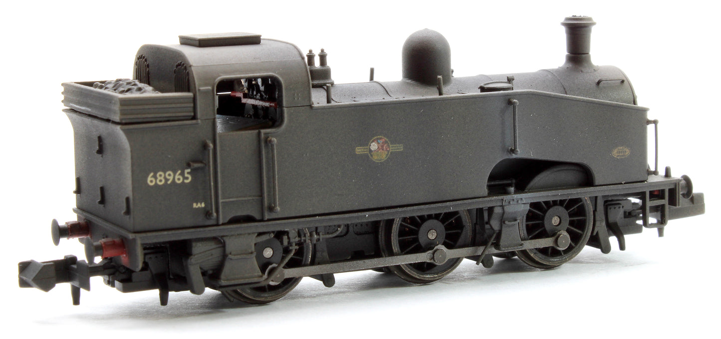 Custom Weathered Class J50 BR Black Late Crest (Unlined) 0-6-0 Tank Locomotive No.68965