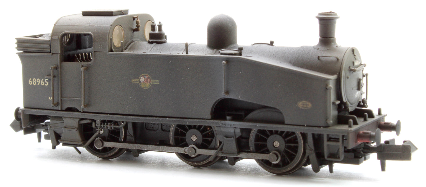 Custom Weathered Class J50 BR Black Late Crest (Unlined) 0-6-0 Tank Locomotive No.68965