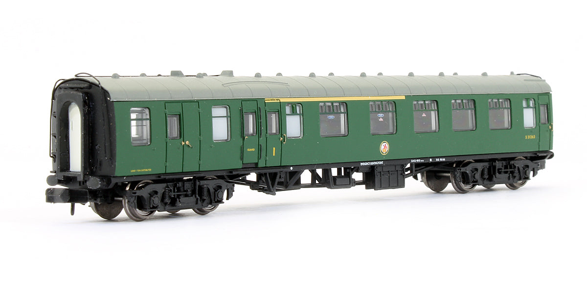 Pre-Owned MK1 BCK Brake Corridor Composite Coach BR Green (SR)