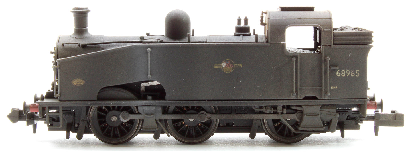 Custom Weathered Class J50 BR Black Late Crest (Unlined) 0-6-0 Tank Locomotive No.68965