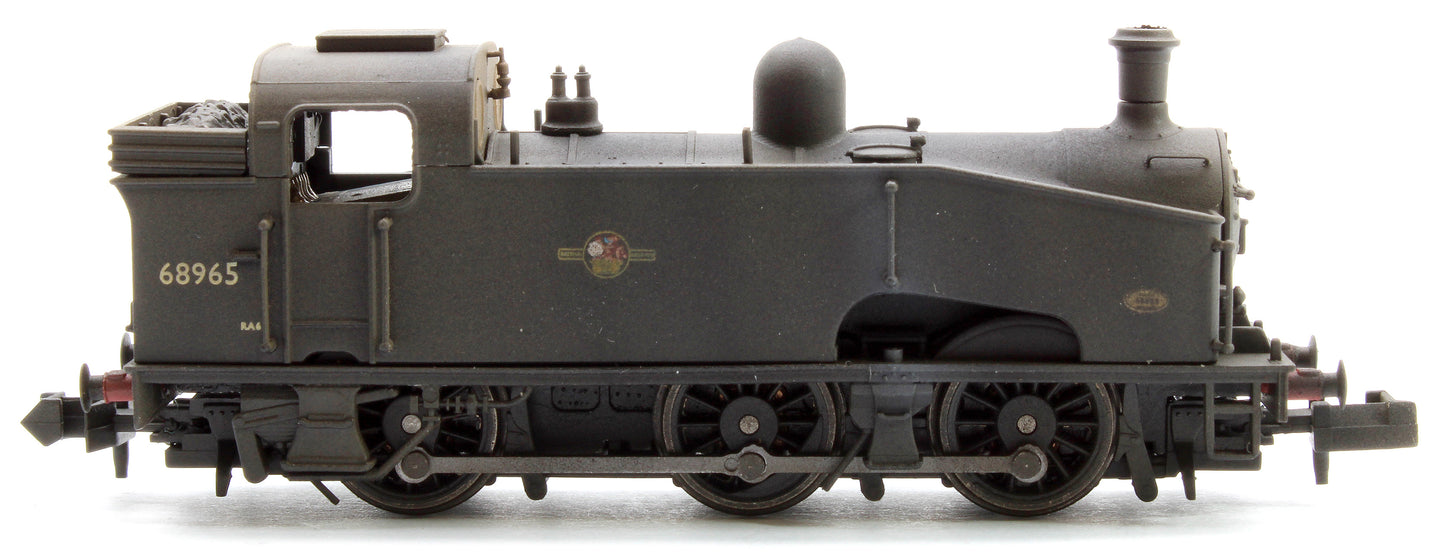 Custom Weathered Class J50 BR Black Late Crest (Unlined) 0-6-0 Tank Locomotive No.68965