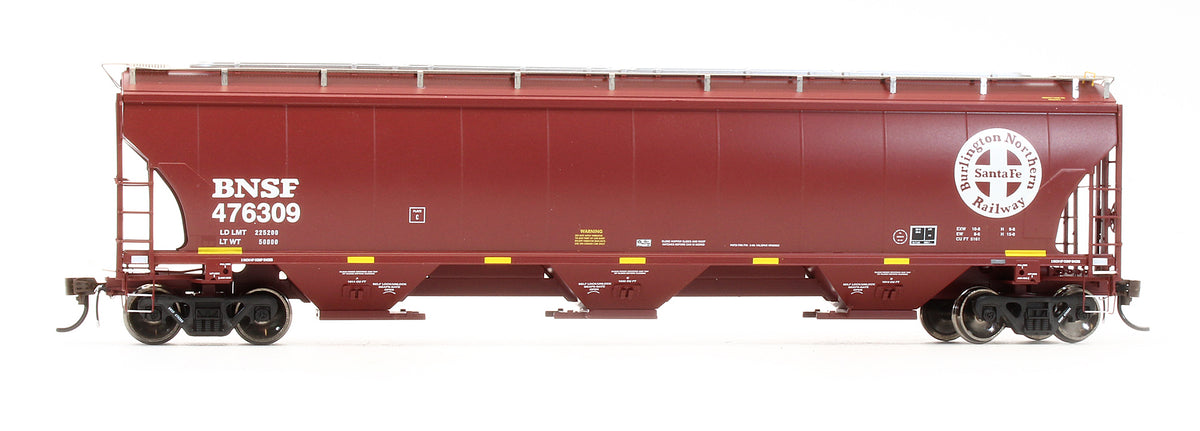 Pre-Owned Trinity 3-Bay Hopper BNSF Circle Cross #2 - 3 Pack