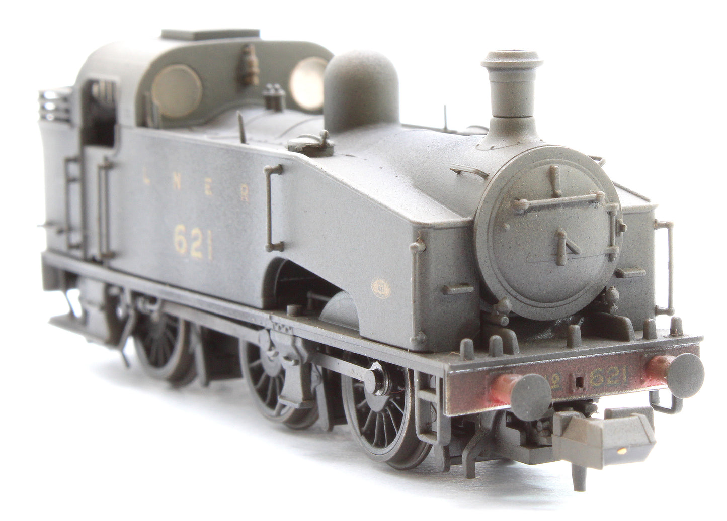 Custom Weathered Class J50 LNER Black (Unlined) 0-6-0 Tank Locomotive No.621