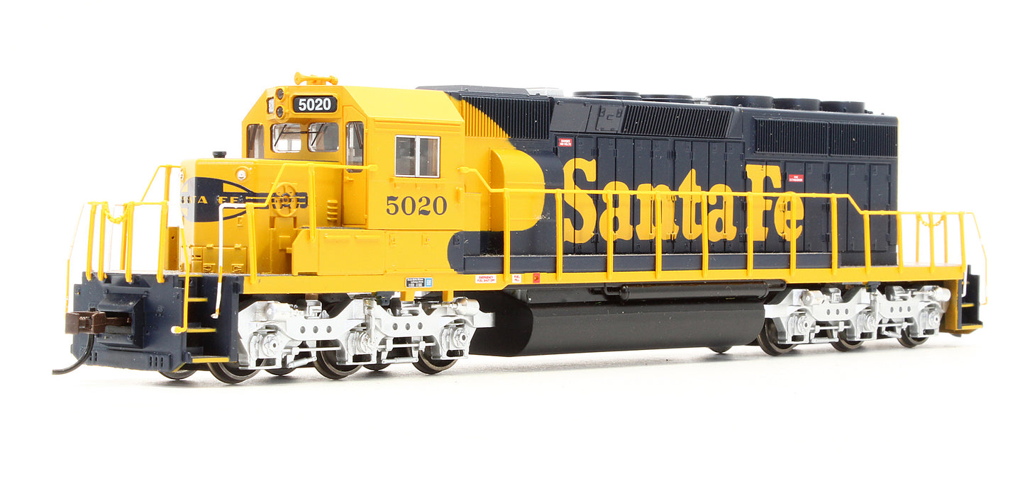 60913 Pre-Owned EMD SD40-2 Diesel Locomotive Santa Fe - Road #5020 - DCC Fitted