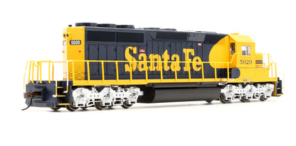 60913 Pre-Owned EMD SD40-2 Diesel Locomotive Santa Fe - Road #5020 - DCC Fitted
