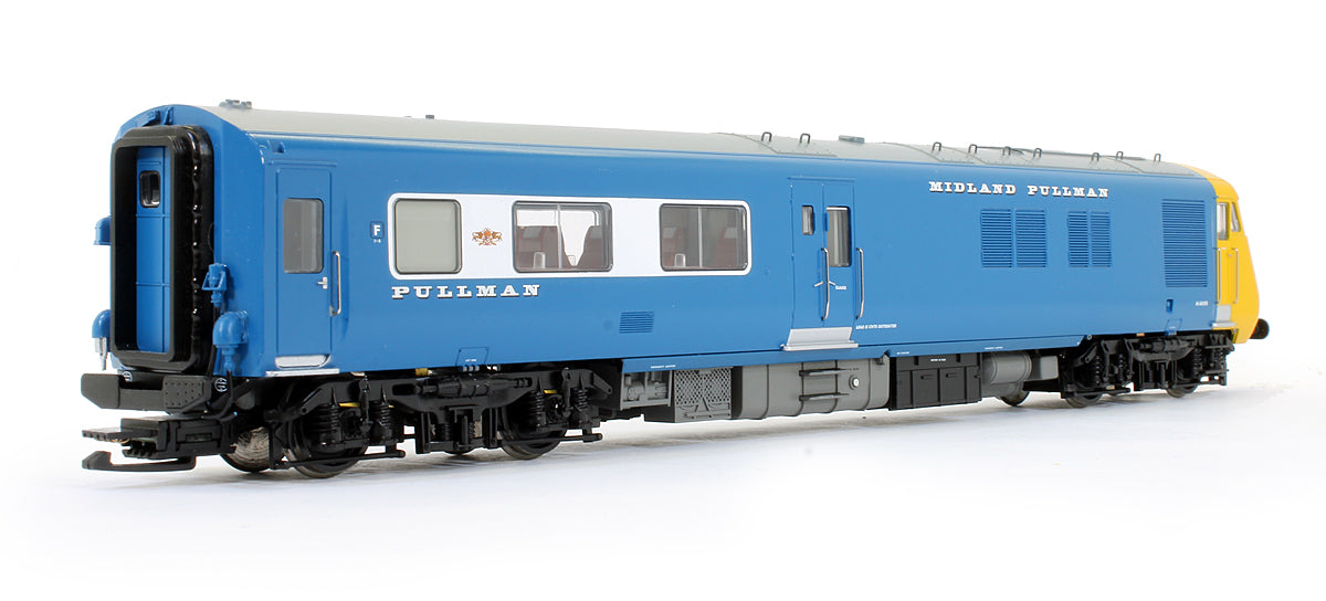 Pre-Owned Midland Pullman Six Car Unit Nanking Blue With Yellow Ends - DCC Fitted