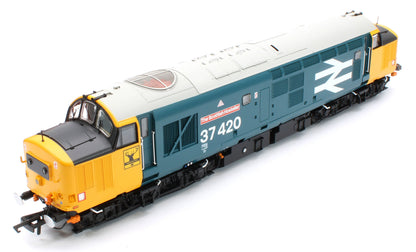 ACC3153 Class 37 The Scottish Hosteller Large Logo (with Highland ‘Stag’) 37420 Diesel Locomotive