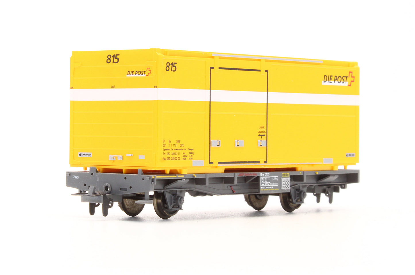 Pre-Owned 2269 107 RhB Lb-v 7875 Post Container Wagon