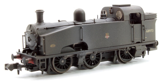 Custom Weathered Class J50 BR Black Early Emblem (Unlined) 0-6-0 Tank Locomotive No.68973