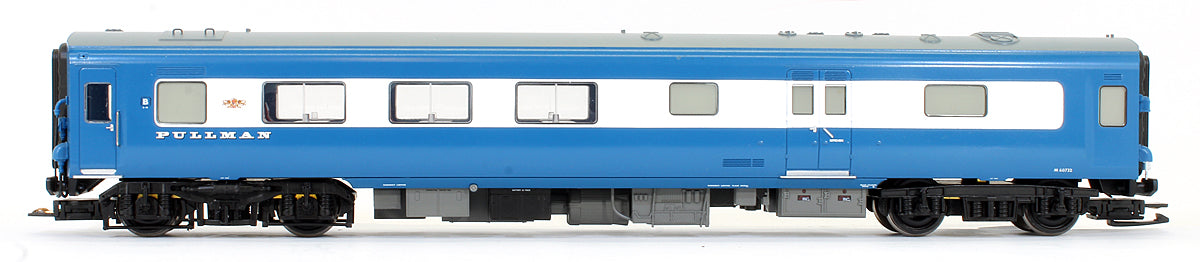 Pre-Owned Midland Pullman Six Car Unit Nanking Blue With Yellow Ends - DCC Fitted